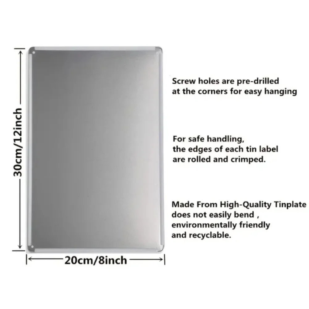 🆕️🆑️ Vintage Metal Sign | Indoor/Outdoor Cat Mom Gold, Blue, Black 8x12" - Picture 7 of 9